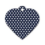 Pattern 278 Dog Tag Heart (Two Sides) Back