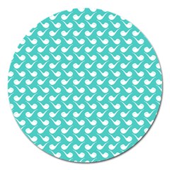 Pattern 280 Magnet 5  (round) by GardenOfOphir