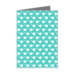 Pattern 280 Mini Greeting Card by GardenOfOphir