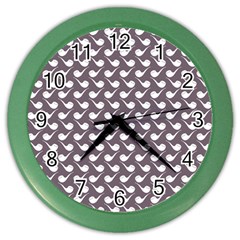 Pattern 282 Color Wall Clock by GardenOfOphir