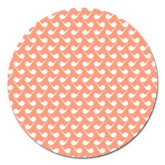 Pattern 284 Magnet 5  (round) by GardenOfOphir