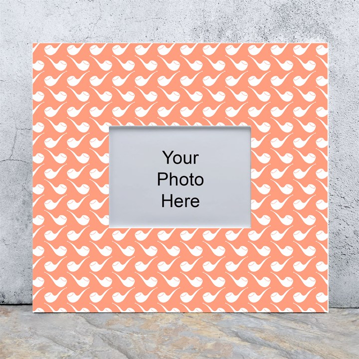 Pattern 284 White Wall Photo Frame 5  x 7 