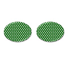 Pattern 285 Cufflinks (oval) by GardenOfOphir