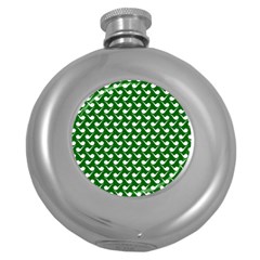 Pattern 285 Round Hip Flask (5 Oz) by GardenOfOphir