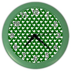 Pattern 285 Color Wall Clock by GardenOfOphir