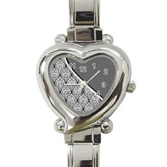 Pattern 287 Heart Italian Charm Watch by GardenOfOphir