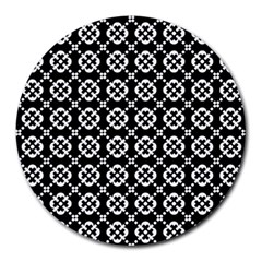 Pattern 288 Round Mousepad by GardenOfOphir