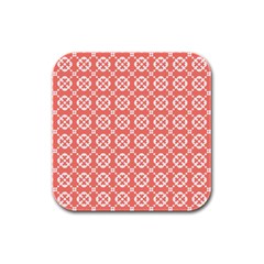 Pattern 292 Rubber Square Coaster (4 Pack) by GardenOfOphir