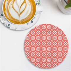 Pattern 292 Uv Print Round Tile Coaster by GardenOfOphir