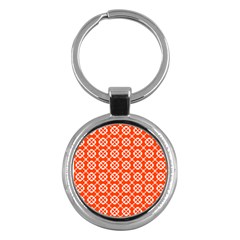 Pattern 293 Key Chain (round) by GardenOfOphir