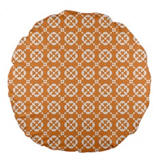 Pattern 295 Large 18  Premium Flano Round Cushions by GardenOfOphir