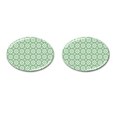 Pattern 298 Cufflinks (oval) by GardenOfOphir