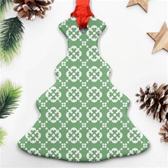 Pattern 298 Christmas Tree Ornament (two Sides) by GardenOfOphir