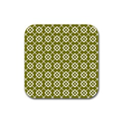 Pattern 297 Rubber Square Coaster (4 pack)