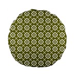 Pattern 297 Standard 15  Premium Flano Round Cushions Front