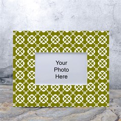 Pattern 297 White Tabletop Photo Frame 4 x6 