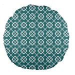 Pattern 299 Large 18  Premium Round Cushions Front