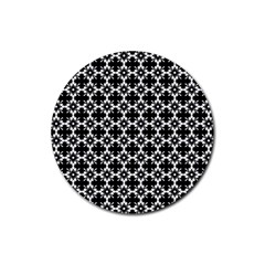 Pattern 300 Rubber Coaster (round) by GardenOfOphir