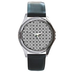 Pattern 301 Round Metal Watch by GardenOfOphir