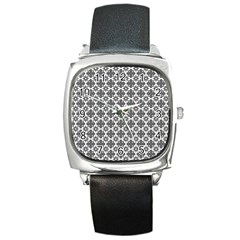 Pattern 301 Square Metal Watch by GardenOfOphir