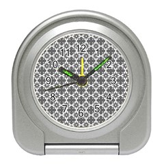 Pattern 301 Travel Alarm Clock by GardenOfOphir