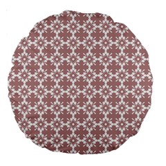 Pattern 302 Large 18  Premium Round Cushions by GardenOfOphir