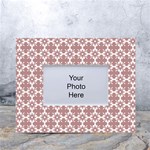 Pattern 302 White Tabletop Photo Frame 4 x6  Front