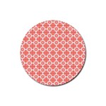 Pattern 304 Rubber Round Coaster (4 pack) Front