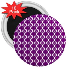 Pattern 305 3  Magnets (10 Pack)  by GardenOfOphir