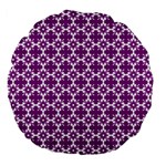 Pattern 305 Large 18  Premium Flano Round Cushions Front