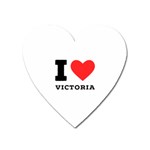 I love victoria Heart Magnet Front