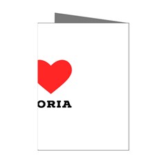 I Love Victoria Mini Greeting Cards (pkg Of 8) by ilovewhateva