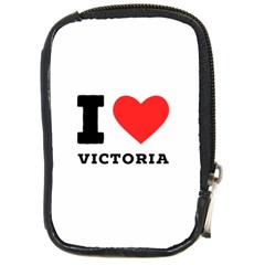 I Love Victoria Compact Camera Leather Case by ilovewhateva