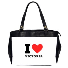 I Love Victoria Oversize Office Handbag (2 Sides) by ilovewhateva