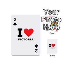 I Love Victoria Playing Cards 54 Designs (mini) by ilovewhateva