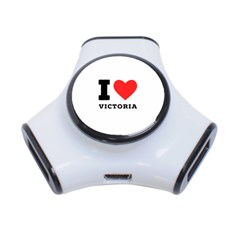 I Love Victoria 3-port Usb Hub by ilovewhateva