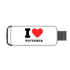 I Love Victoria Portable Usb Flash (one Side) by ilovewhateva