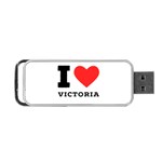 I love victoria Portable USB Flash (One Side) Front