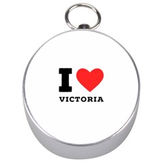 I Love Victoria Silver Compasses by ilovewhateva