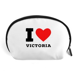 I Love Victoria Accessory Pouch (large) by ilovewhateva