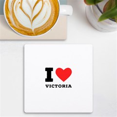 I Love Victoria Uv Print Square Tile Coaster  by ilovewhateva