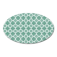 Pattern 307 Oval Magnet by GardenOfOphir