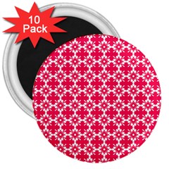 Pattern 308 3  Magnets (10 Pack)  by GardenOfOphir