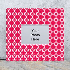 Pattern 308 White Wall Photo Frame 5  X 7  by GardenOfOphir