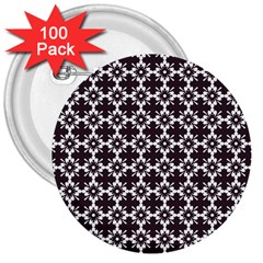 Pattern 310 3  Buttons (100 Pack)  by GardenOfOphir