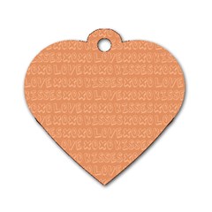 Pattern 313 Dog Tag Heart (one Side) by GardenOfOphir