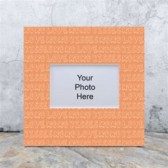 Pattern 313 White Box Photo Frame 4  X 6 