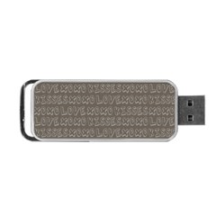 Pattern 315 Portable Usb Flash (two Sides) by GardenOfOphir