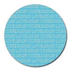 Pattern 316 Round Mousepad by GardenOfOphir