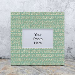 Pattern 318 White Box Photo Frame 4  X 6 